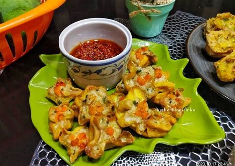 Dim sum merupakan sejenis masakan cina. Resep Dimsum Udang Ayam Kulit Telur oleh Aysha Ailani Arka ...