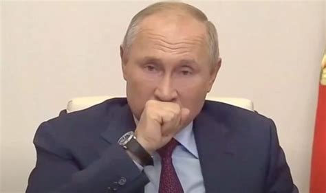 Vladimir Putin health fears erupt as Russian leader coughs repeatedly 