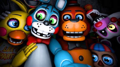 Top Five Nights At Freddy S Animations Sfm Fnaf Animation Compilation Youtube