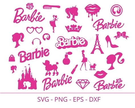 Barbie Svg Bundle Barbie Birthday Svg Barbie Svg File Etsy