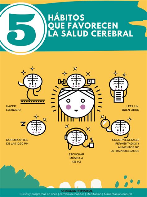 5 Hábitos Que Favorecen La Salud Cerebral Cosas De Enfermeria