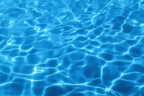 Swimming Pool Water Ripple Water Sun Reflection Background Stock