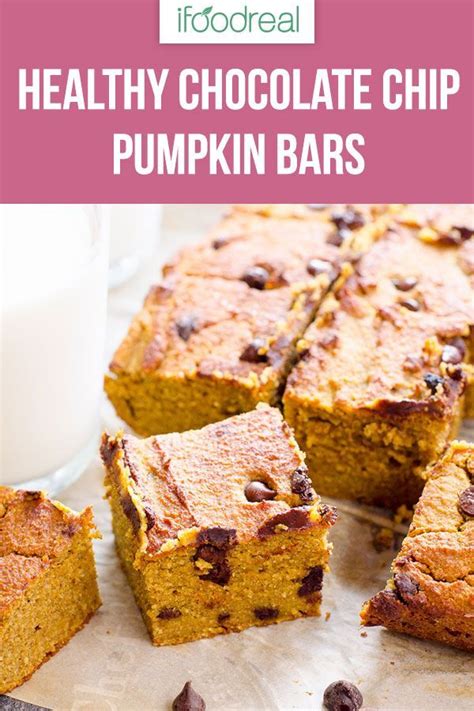Using a wooden spoon, stir in any remaining flour. Easy and Healthy Pumpkin Bars Recipe with oatmeal, almond ...