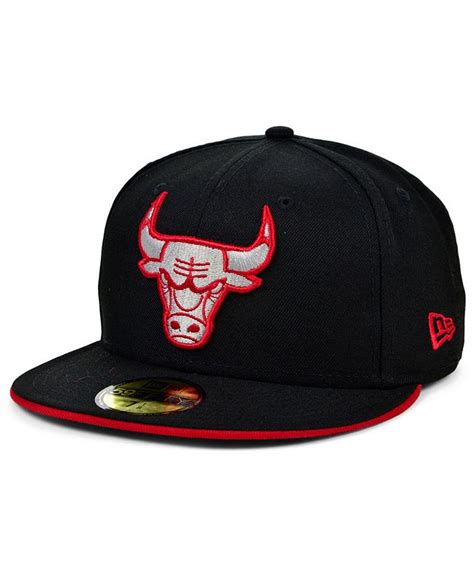 New Era Chicago Bulls Bred Collection 59fifty Fitted Cap And Reviews