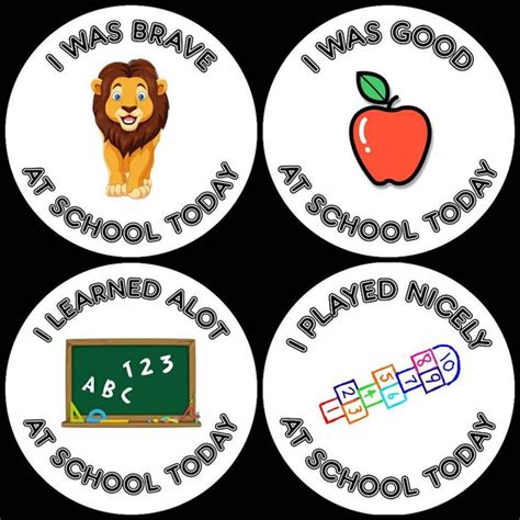 School Reward Stickers Return To School Back To School Etsy