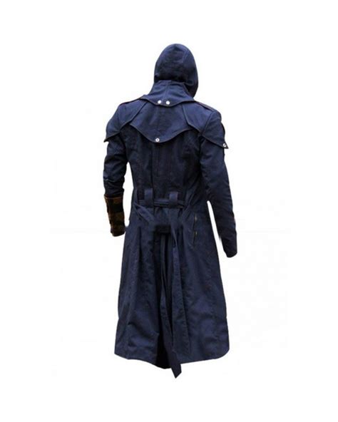 Assassin S Creed Unity Arno Costumes Victor Dorian Denim Trench Coat