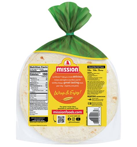 Mission Super Soft Taco Flour Tortillas 10 Count Ph