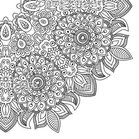Flower Mandala Coloring Pages Pdf - coloringpages2019