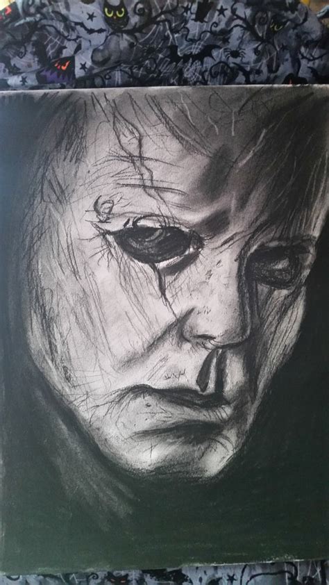 Michael Myers Sketch At Explore Collection Of