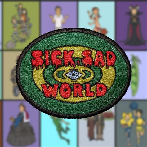 Daria Sick Sad World 35 Patch Etsy
