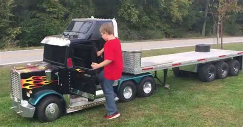This Kids Go Kart Powered Mini Truck Is Pretty Amazing