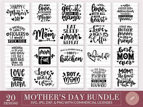 Moms Love Us The Most Free Mother S Day Svg File Home Beautifully
