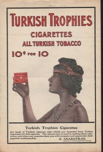 Turkish Trophies Cigarette Smoke Nude Anagryos Ad Ebay