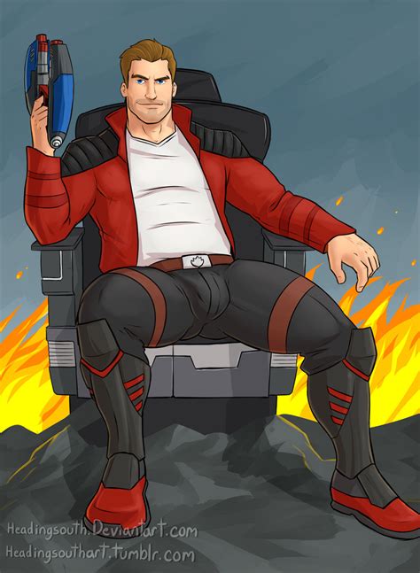 commission star lord by headingsouth on deviantart