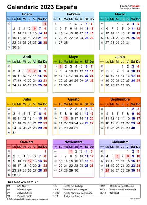 Calendario Con Feriados 2023 Costa Rica