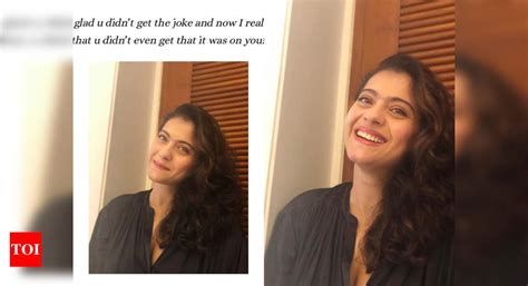 Kajol Shares A Hilarious Yet Relatable Meme Of Herself On Social Media See Post Here Hindi