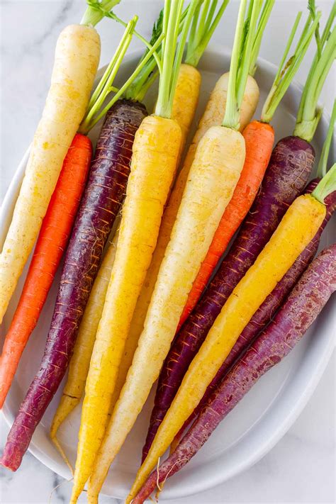Roasted Rainbow Carrots Glazed Cooking For My Soul