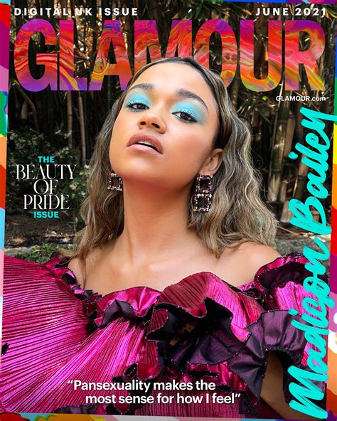 glamour june digital pride issue coverstar madison bailey interview glamour uk