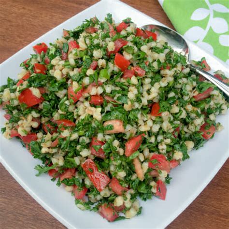 Tabbouleh Parsley And Whole Grain Salad