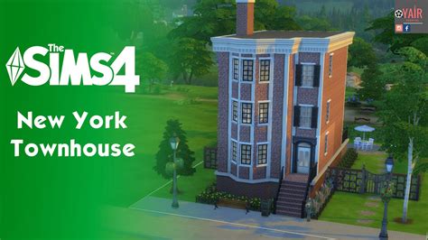 The Sims 4 House Building New York Townhouse Youtube