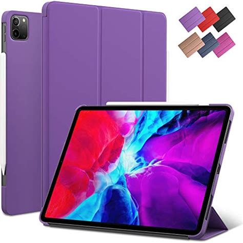 Ipad Pro 11 Inch Case Roartz Purple Slim Fit Smart Rubber Coated Folio