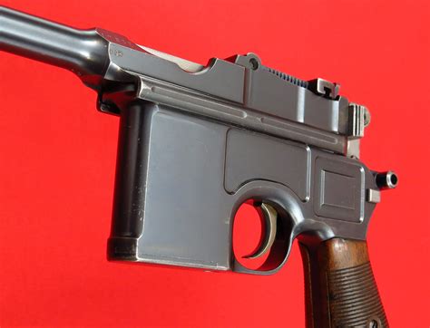 A Mauser C96 Broomhandle Pre War Commercial W Matching Stock In 30