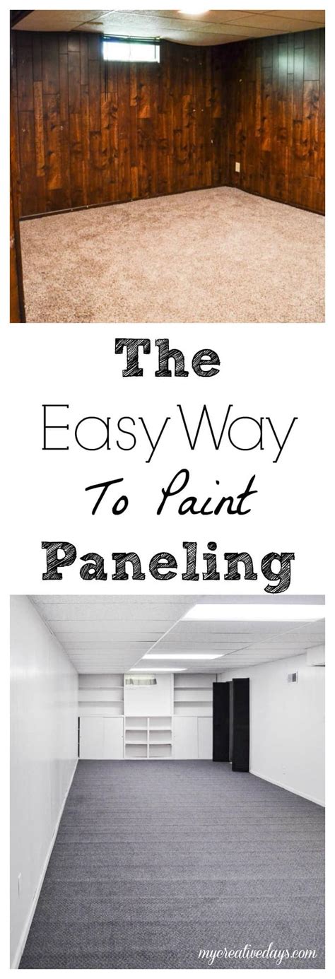 Paint Paneling Is Easy And Saves Tons Of Money My Creative Days