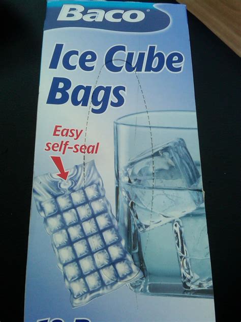 Baco Ice Cube Bags Uk Kitchen And Home