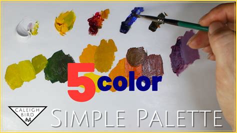 Oil Painting Basic Color Palette — Caleigh Bird Art