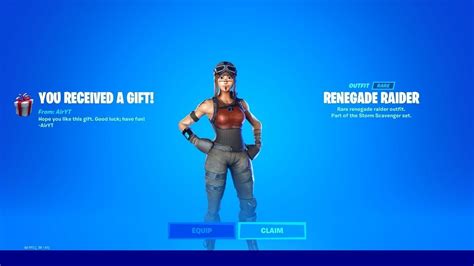 Glitch Avoir Le Skin Renegade Raider Gratuitement 0