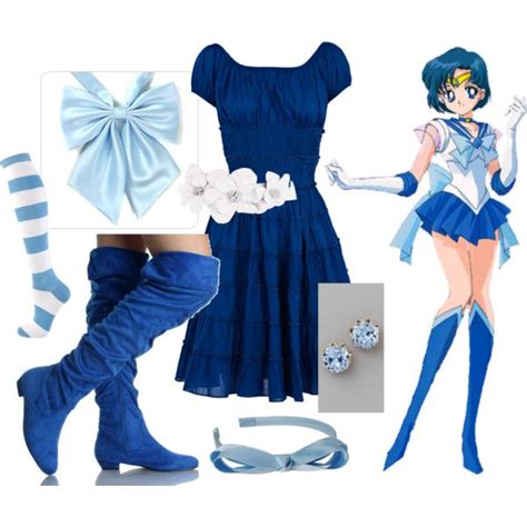 Casual Cosplay Sailor Mercury By Catloverd On Polyvore Anime