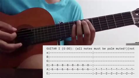 The Brightside Lil Peep Guitar Tabs Acustic Guitar Cover Youtube