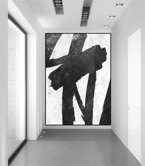 Original Abstract Painting Large Abstract Art Black And Etsy In 2021