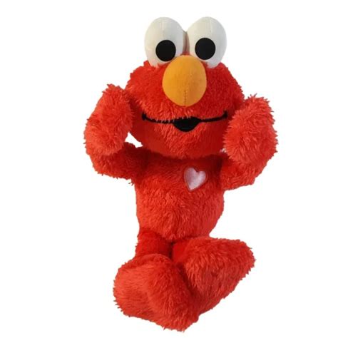 Sesame Street Love To Hug Elmo Talking Kissing Toy Plush 2010 Hasbro