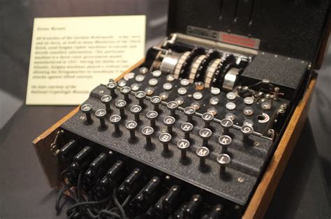 Vintage Technology Obsessions Enigma Machine And Other Ike Museum