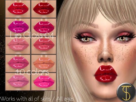 The Sims Resource Lip Gloss 04 By Turksimmer Sims 4 Downloads