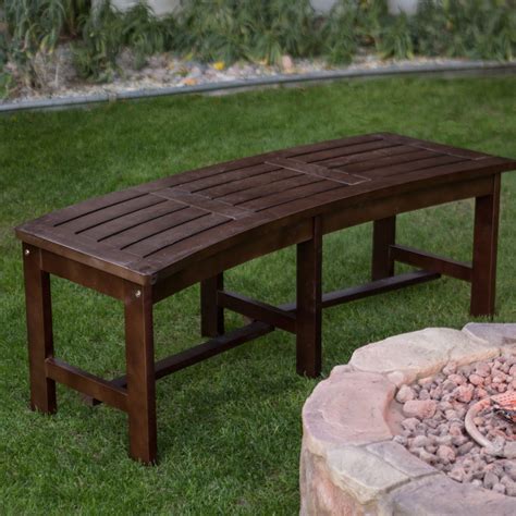 Have To Have It Coral Coast Cabos Curved Backless Fire Pit Bench