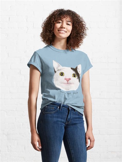 He Looks Very Polite Polite Cat Meme Catto Dank Meme T Shirt By
