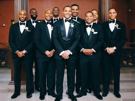 12 Formal And Black Tie Wedding Ideas For Grooms Groom Attire Black