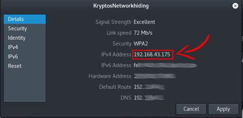 Your ip and mac addresses are shown in network settings. How to find the IP address of My Linux Machine ...