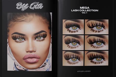 Second Life Marketplace By Gia Mega Collection Mink Lashes Lelutka