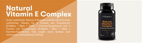 Nat Rlicher Vitamin E Komplex Tocopherole Tocotrienole Weiche