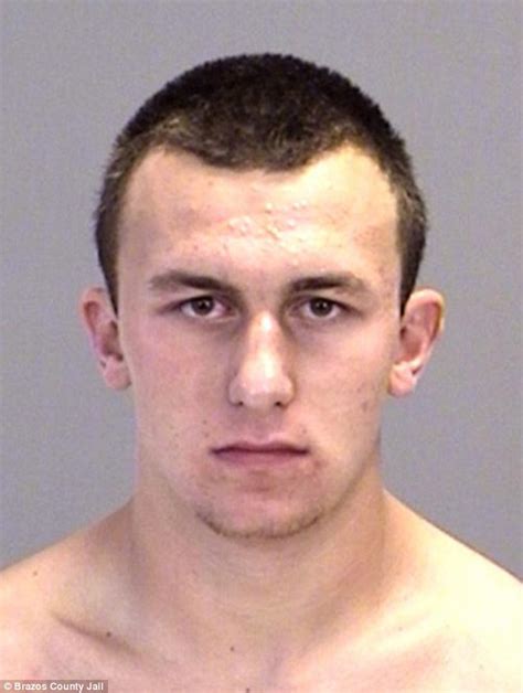 Johnny Manziel Smiles In Mugshot As He Is Booked On Domestic Violence