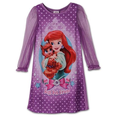 She joins the rebellion, but her best friend stays with the evil horde. Disney Girls Princess Ariel Palace Pets Pink Nightgown ...