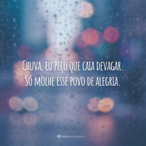 50 Frases De Chuva Para Relaxar E Aproveitar Esse Momento