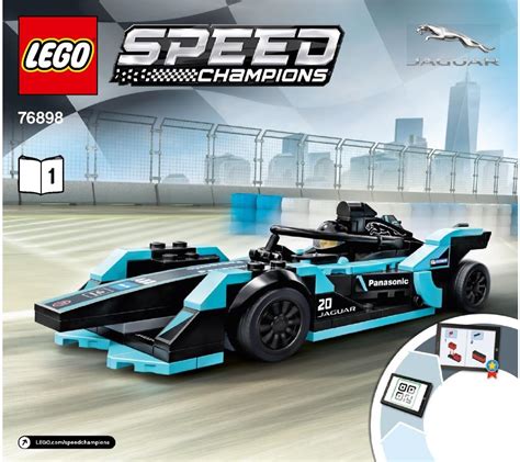 76898 Formula E Panasonic Jaguar Racing Gen2 Car And Jaguar I Pace