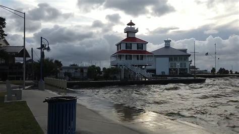 Lake Pontchartrain As Hurricane Barry Approaches Also West End Flood