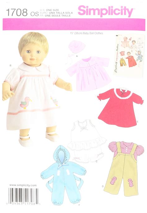 15 Doll Clothes Patterns Free Patterns