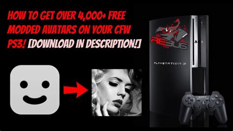 How To Get Over 4000 Free Modded Avatars On Your Cfw Ps3 Download In Description Cfwhen