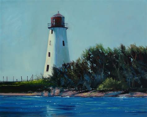 Nassau Lighthouse Bansemer Studio And Gallery Of Fine Art